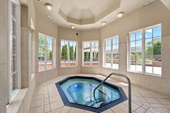 Indoor hot tub